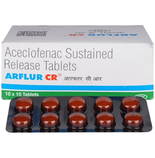 arflur cr tablet 10's